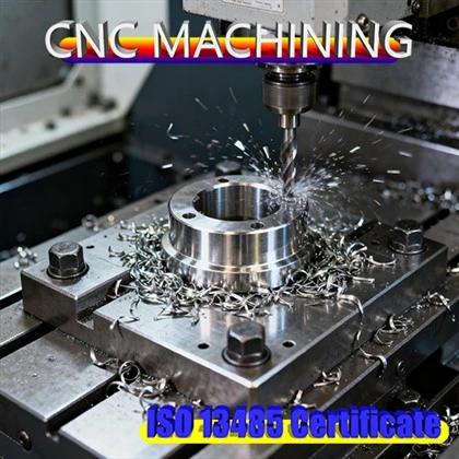 Pielāgotu CNC metāla detaļu ražošana rūpnieciskām iekārtām