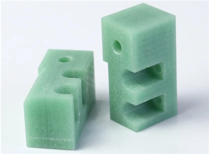 Precīzijas CNC frēzēšanas zaļās FR4 plastmasas daļas